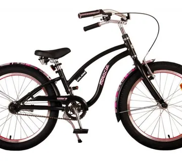 Volare dječji bicikl Miracle Cruiser Prime 20" - mat crno-roza - cover