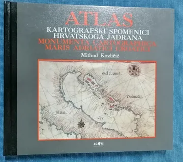 Mithad Kozličić – Kartografski spomenici hrvatskoga Jadrana - cover
