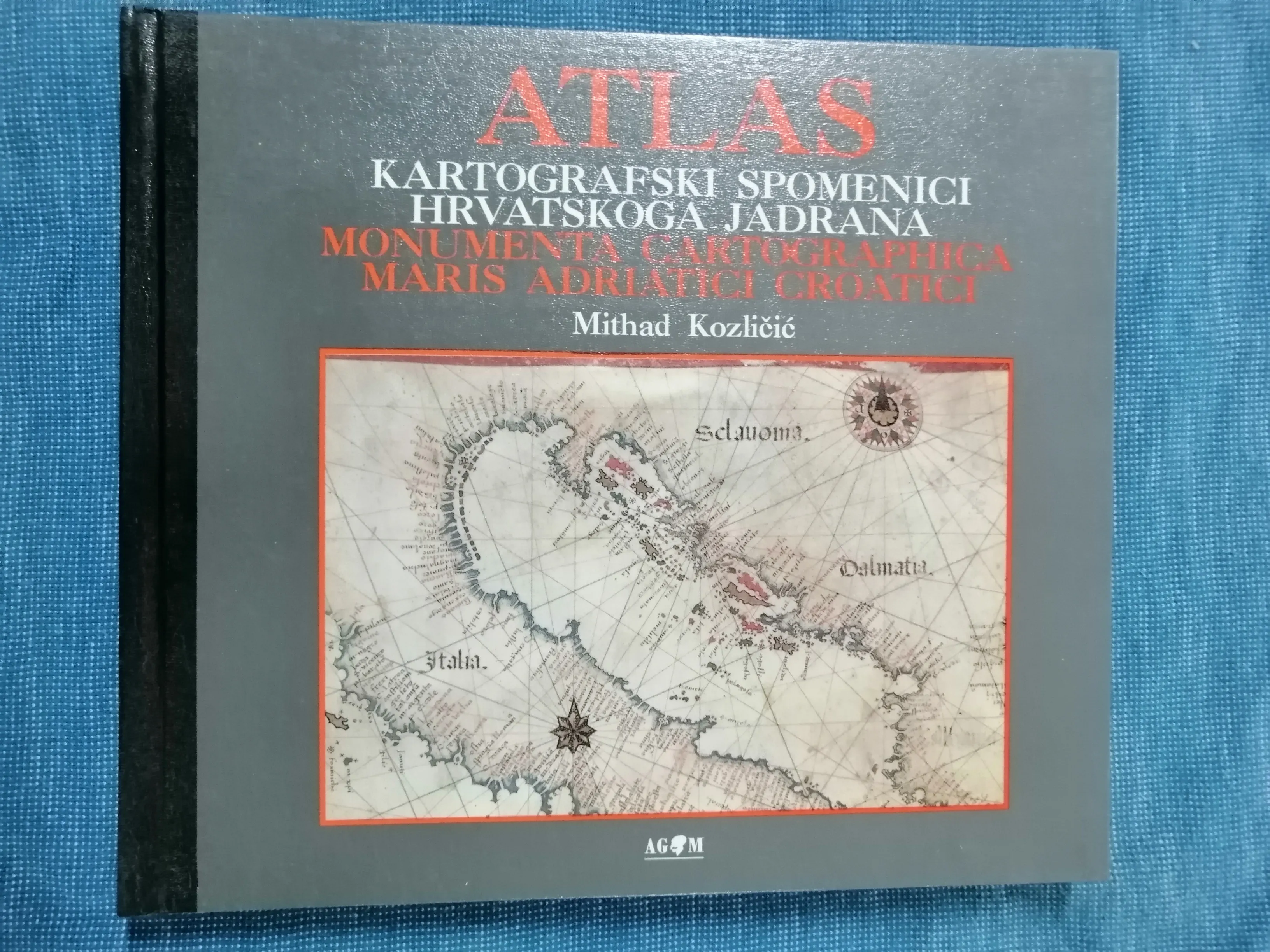Mithad Kozličić – Kartografski spomenici hrvatskoga Jadrana - cover