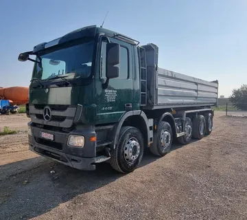 Mercedes Actros 4448 Meiller kiper može zamjena za bager gusjeničpar - cover