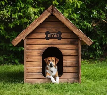 Personalizirani metalni natpis za pseću kućicu - cover