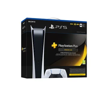 Sony PlayStation 5 Digital Edition 825GB + Playstation Premium - cover