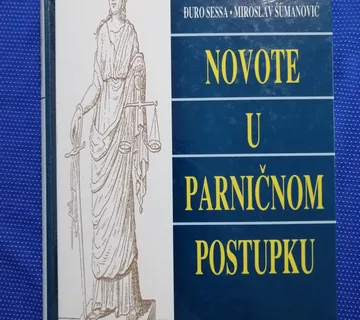 Ivica Crnić i dr. – Novote u parničnom postupku - cover