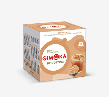 Gimoka Dolce Gusto BISCOTTINO – cappuccino sa keksom - cover