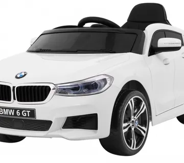 Licencirani auto na akumulator BMW 6 GT - bijeli - cover