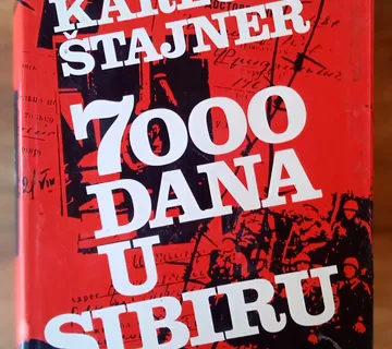 7000 DANA U SIBIRU Karlo Štajner Globus Zagreb 1971 - cover