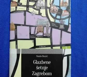 Nada Bezić – Glazbene šetnje Zagrebom - cover