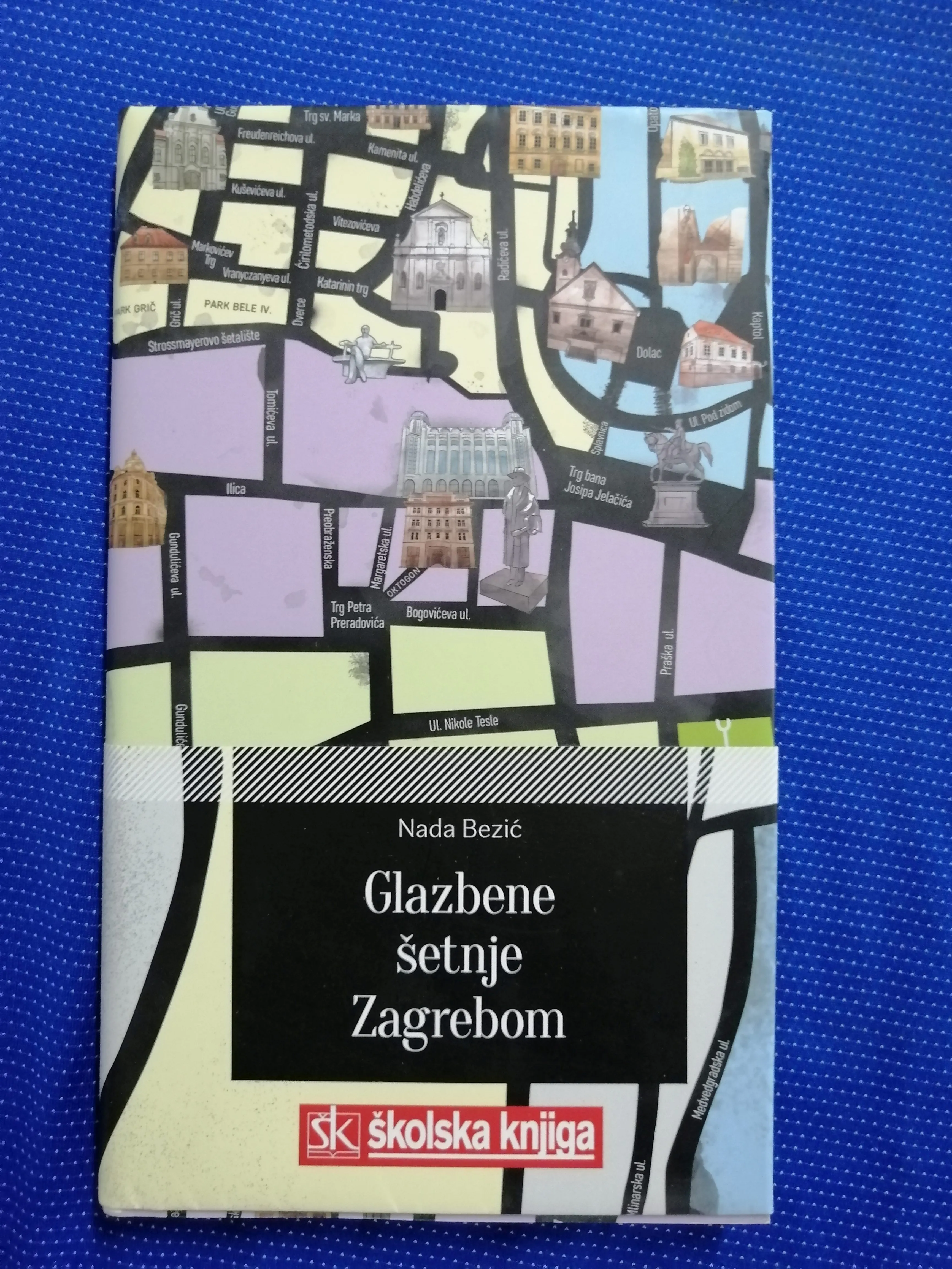 Nada Bezić – Glazbene šetnje Zagrebom - cover