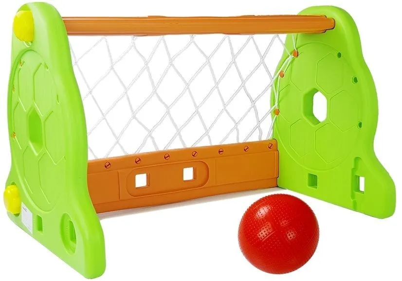 Nogometni gol 80x50 - zeleno narančasti - cover