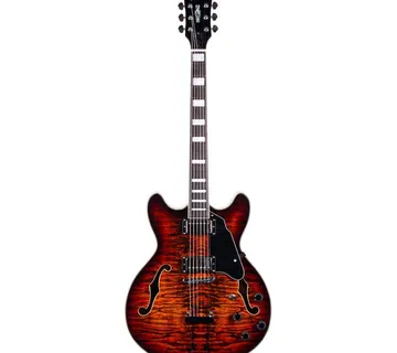 GROTE GT335-06 BROWN, GREEN ILI RED ELEKTRIČNA GITARA - cover