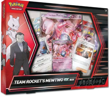 Pokemon Team Rocket’s Mewtwo ex Box - cover