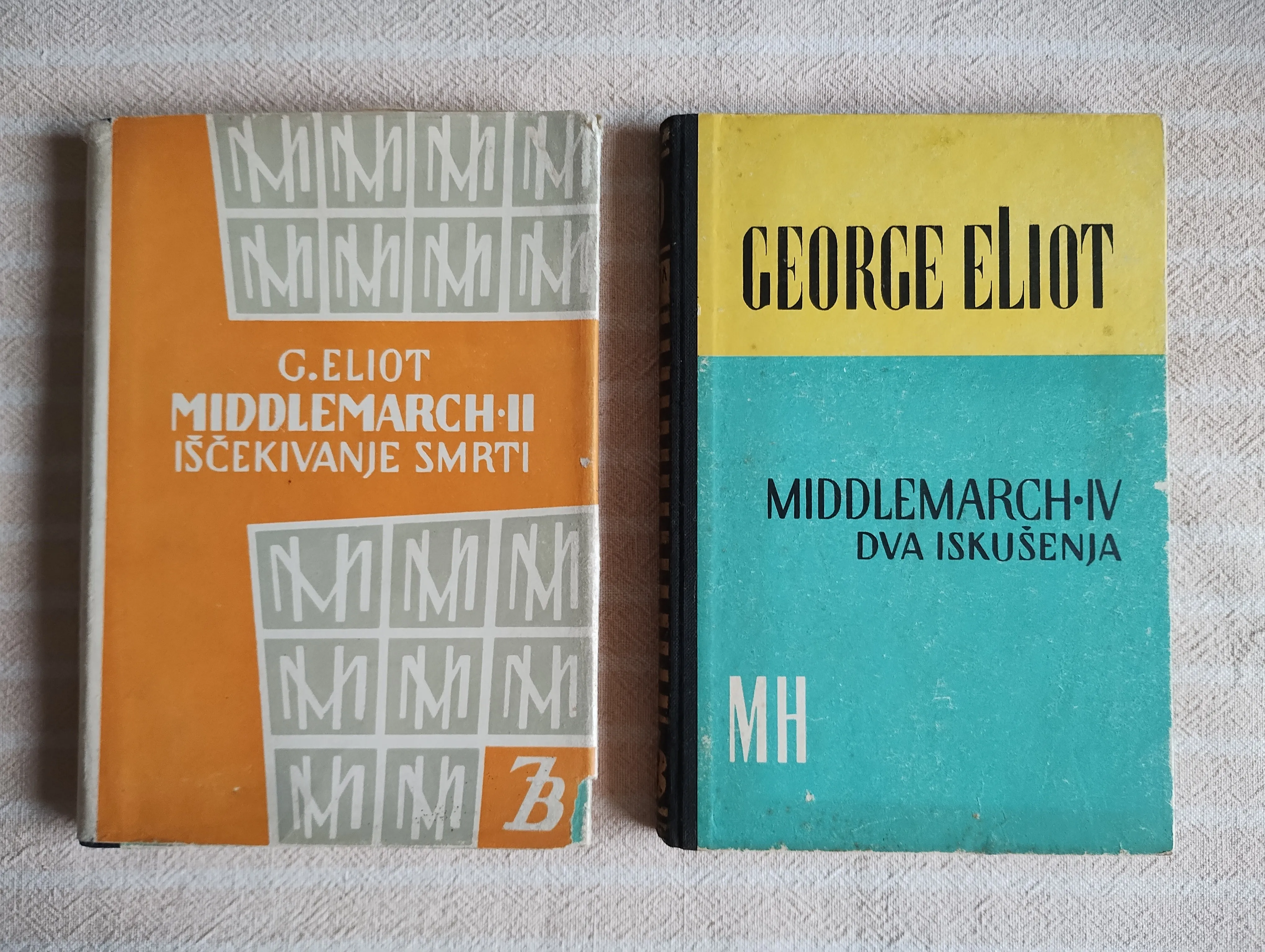 ELIOT MIDDLEMARCH 2 4  IŠCEKIVANJE SMRTI  DVA ISKUSENJA - cover