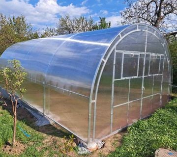TOP staklenik GOLEM PLUS - TOP cijena s DOSTAVOM - Š 4m - D 4, 6, 8 - cover