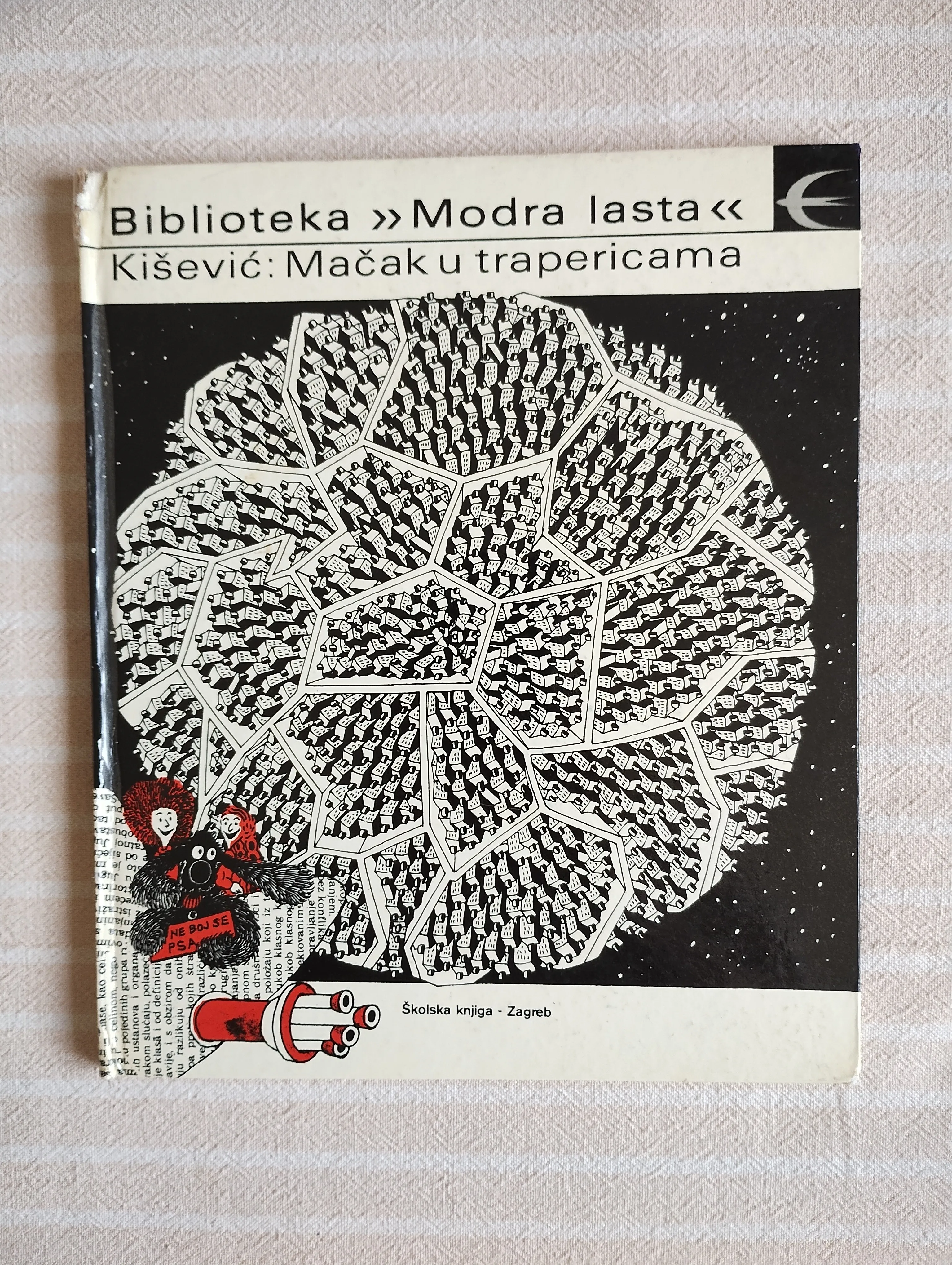 KIŠEVIĆ MAČAK U TRAPERICAMA MODRA LASTA ZAGREB 1979 - cover