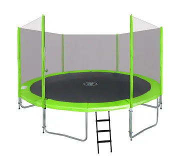Trampolin 12FT 366cm - zeleni - cover