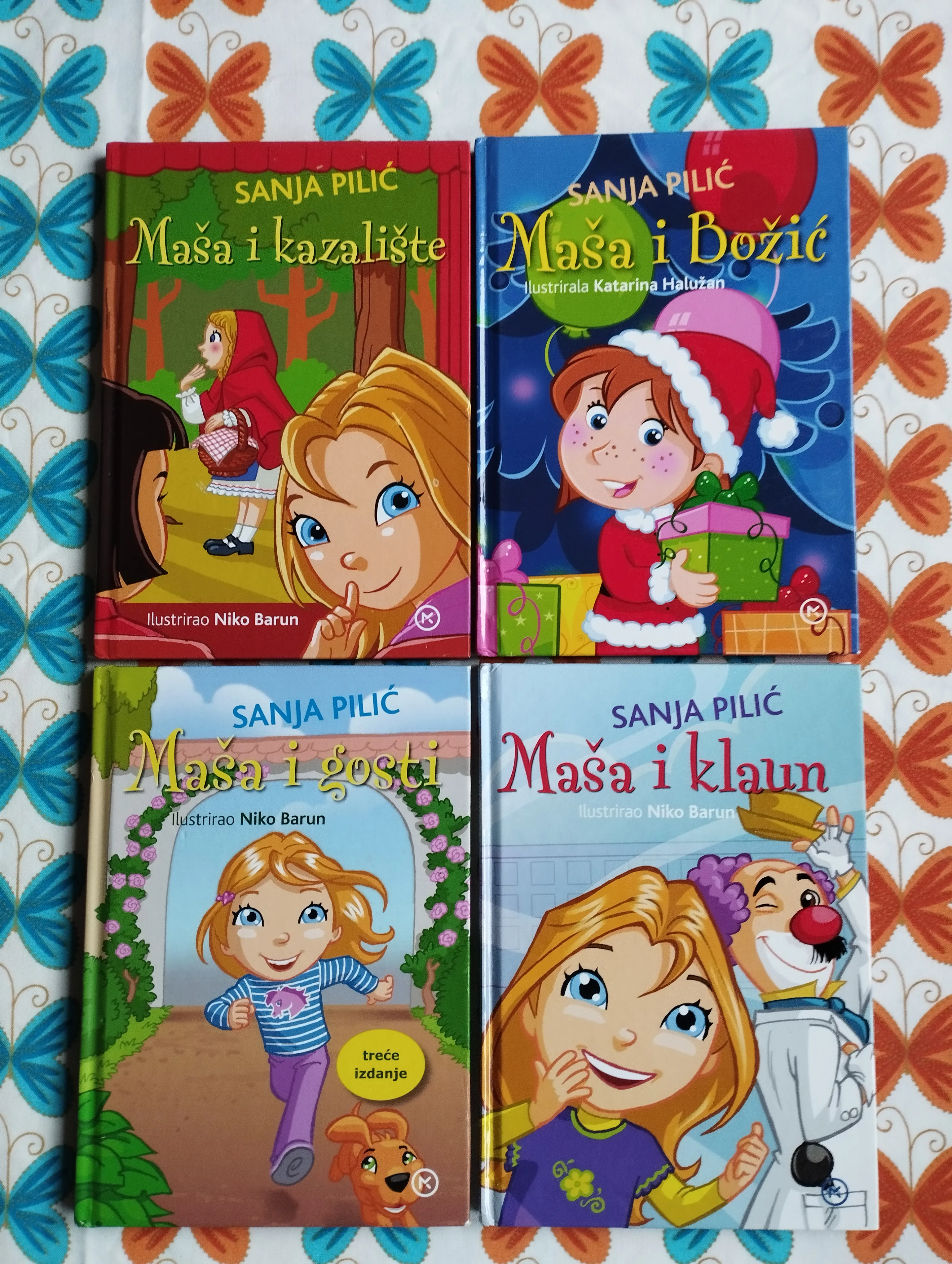 Sanja Pilić - Maša i ... lot od 4 naslova - cover