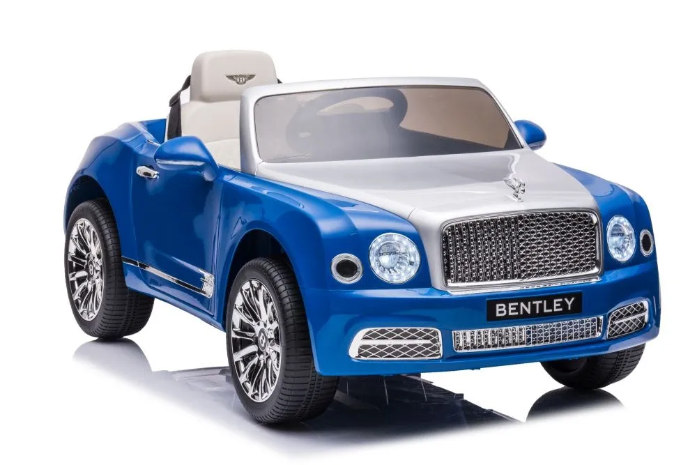 Licencirani auto na akumulator Bentley Mulsanne - plavi - cover