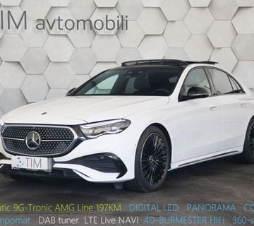 Mercedes-Benz E 220d 4-Matic 9G-Tronic AMG Line Digital LED PANO DCC  - cover