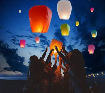 (pak 5kom) Japanski wish baloni! Lampion želja - cover