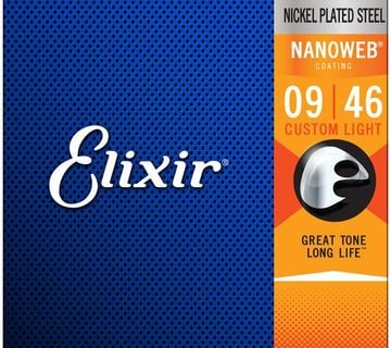 ELIXIR 09-46 NANOWEB ŽICE ZA ELEKTRIČNU GITARU - cover