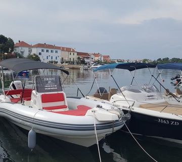 RENT A BOAT PETRČANE , ZATON , ZADAR MARLIN 790 PRO + HONDA 250KS - cover