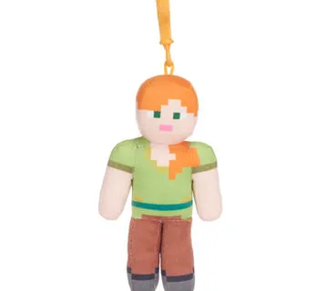 Plišani privjesak Minecraft Alex 15cm - cover