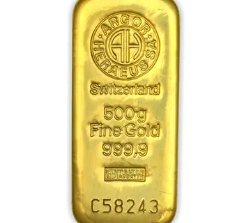 500g zlata | Argor-Heraeus - cover