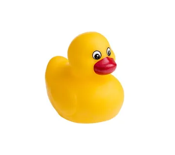 Tullo gumena patkica za kupanje bez rupe žuta - cover