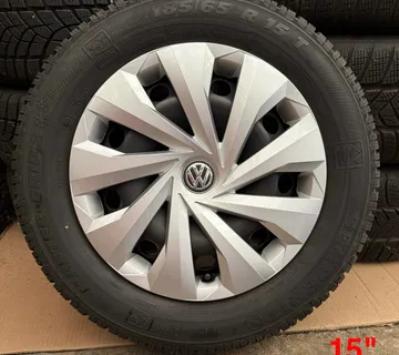 VW SET ČELIČNIH 5X112 15" GUME SEMPERIT 185/65R15 / 4 KOMADA - cover
