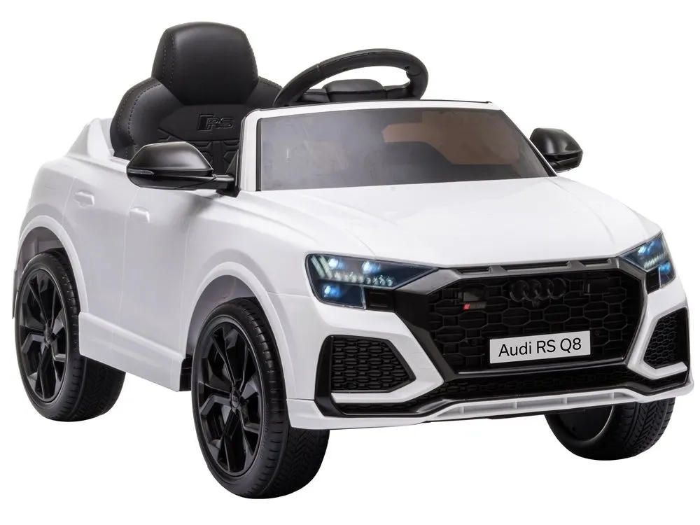 Licencirani auto na akumulator Audi RS Q8 - bijeli - cover