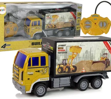 Remote Controlled Construction Truck 1:24 Yellow - cover