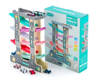 Drvena staza sa autićima - cover