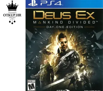 PS4 IGRA DEUS EX MANKIND DIVIDED DAY ONE EDITION / R1, RATE !! - cover