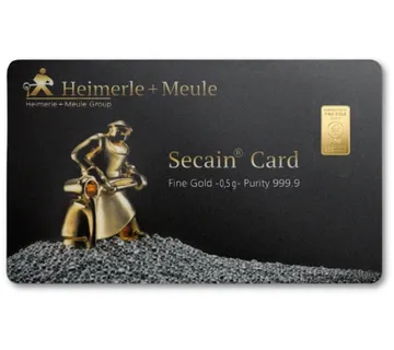 1g zlata | Heimerle + Meule (Secain Card) - cover
