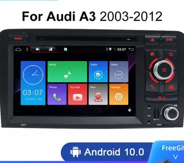 2din Radio GPS navigacija AUDI A3 S3 - cover
