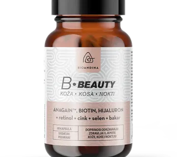 BIOANDINA B BEAUTY 60 KAPS - cover