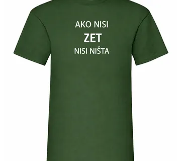 Majica ako nisi zet - cover