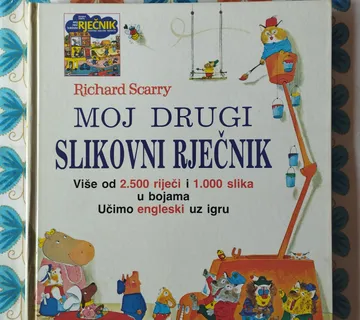 Richard Scarry - Moj  drugi slikovni rječnik  (engl) - cover