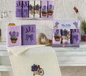 Poklon set 3 ručnika ( 1 set + 1 set gratis ) - 30x50cm ( 6 modela ) - cover