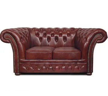 Chesterfield Dvosjed Winfield Basic Luxe Leather | 2-sjedišta - cover