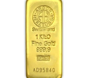 1000g zlata | Argor-Heraeus - cover