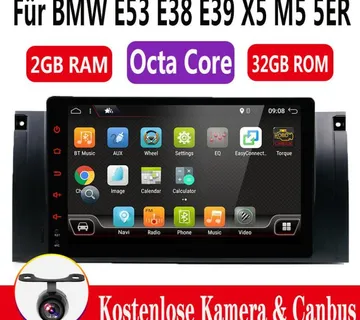 BMW E53 E39 X5 M5 E38 2din radio MULTIMEDIJA NAVIGACIJA WIFI - cover
