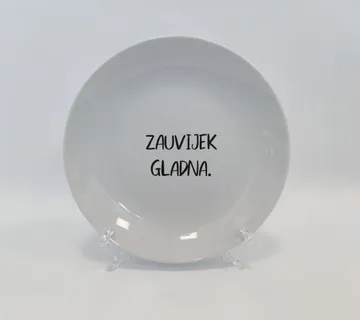 Šaljivi tanjur – Zauvijek gladan/gladna - cover