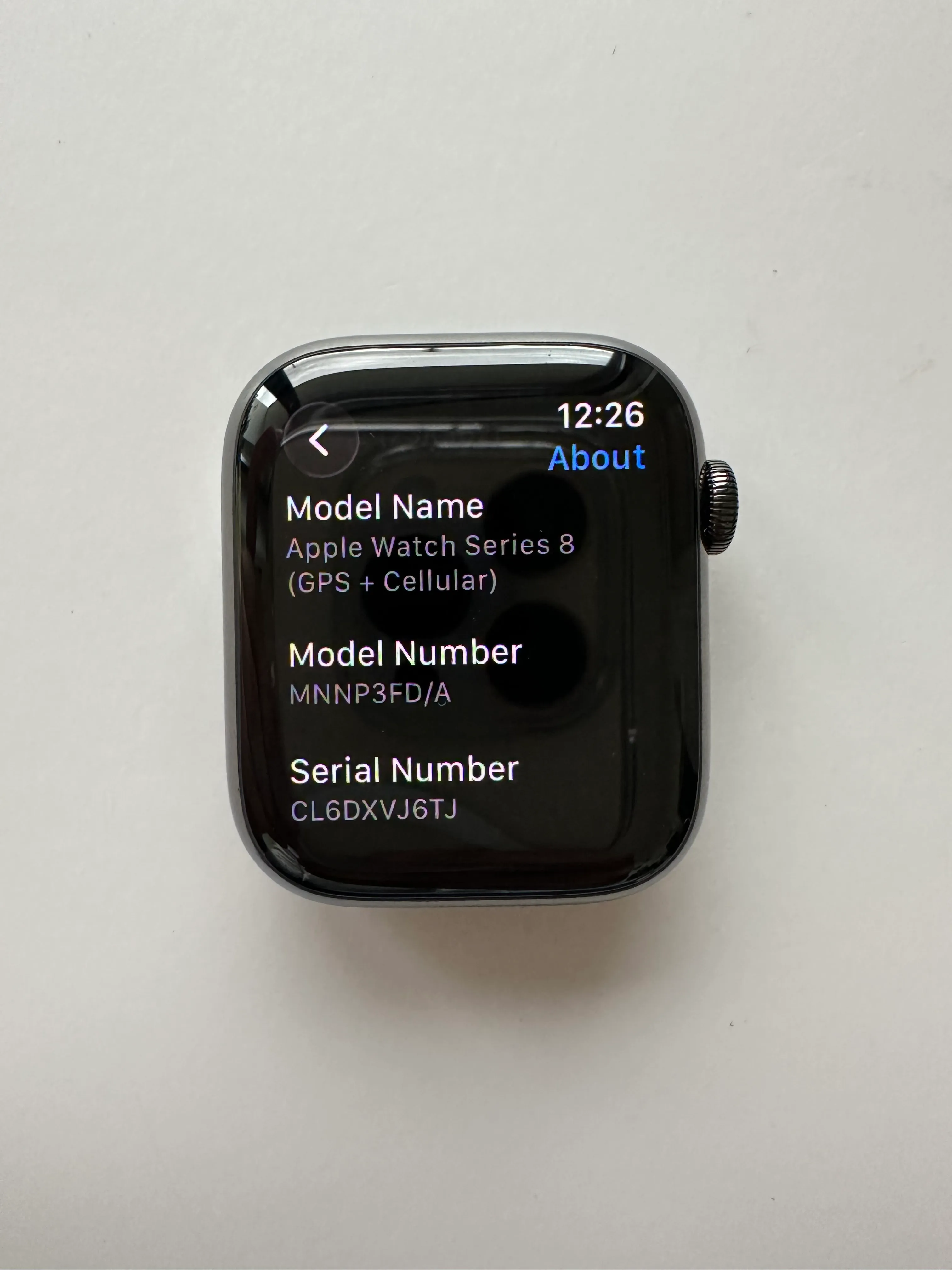 Apple Watch Series 8 (GPS + Cellular) 45mm Graphite - cover