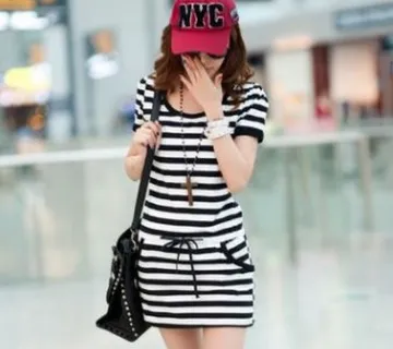 Ljetna haljina Chanel pruge - cover