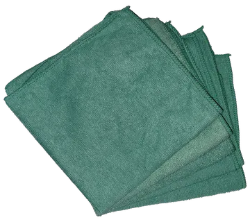 Set (5 komada) krpa od mikrovlakana – zelene - cover