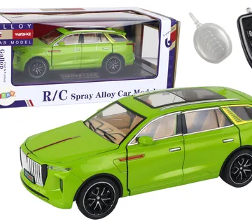 Auto na daljinsko upravljanje Aluminum 1:24 - zeleni - cover