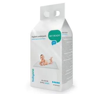 BabyOno higijenski ulošci 60x40cm 20kom. - cover