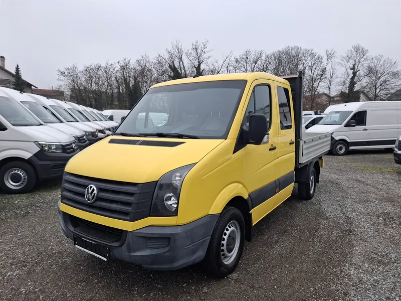 VOLKSWAGEN CRAFTER 2.0 TDI*163ks*Dupla kabina 6+1*Kuka za vuču* - cover