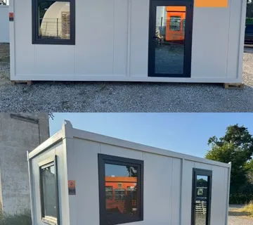 BRZA ISPORUKA - KONTEJNER 6x2,4m BIJELI - SAMO 3.499,00 EUR - cover